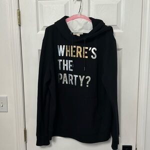 Men’s graphic hoodie worn once
